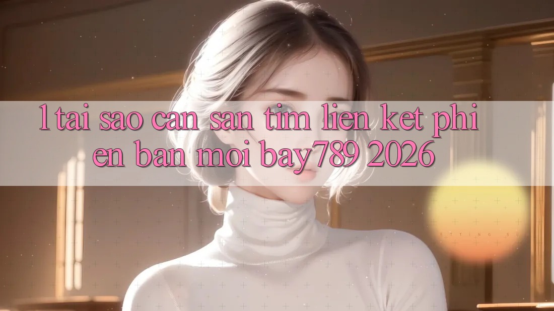 1. Tại Sao Cần Săn tìm Liên kết Phiên bản mới bay789 2026? 1. Tại Sao Cần Săn tìm Liên kết Phiên bản mới bay789 2026?