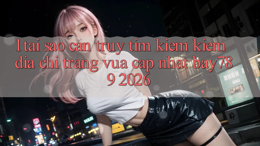 1. Tại Sao Cần Truy tìm kiếm Kiếm Địa chỉ trang Vừa cập nhật bay789 2026? 1. Tại Sao Cần Truy tìm kiếm Kiếm Địa chỉ trang Vừa cập nhật bay789 2026?