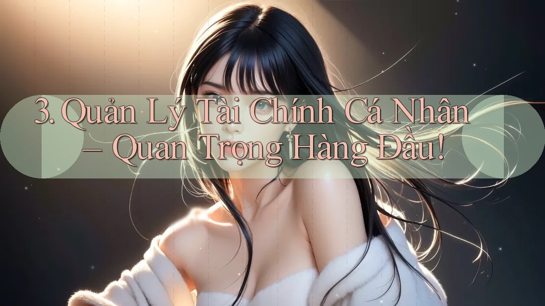 3. Quản Lý Tài Chính Cá Nhân – Quan Trọng Hàng Đầu!