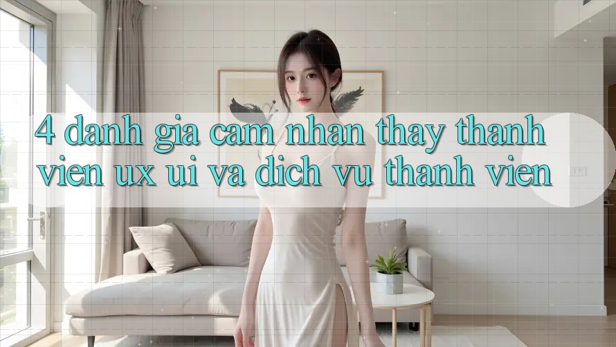 4. Đánh Giá Cảm nhận thấy Thành viên (UX/UI) Và Dịch Vụ Thành viên 4. Đánh Giá Cảm nhận thấy Thành viên (UX/UI) Và Dịch Vụ Thành viên
