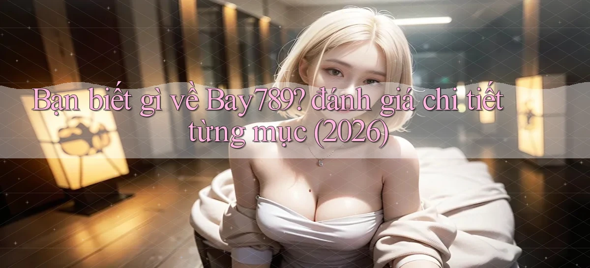 Bạn biết gì về Bay789 đánh giá chi tiết từng mục (2026)