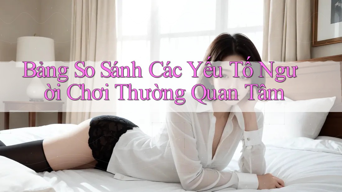 Bảng So Sánh Các Yếu Tố Người Chơi Thường Quan Tâm Bảng So Sánh Các Yếu Tố Người Chơi Thường Quan Tâm