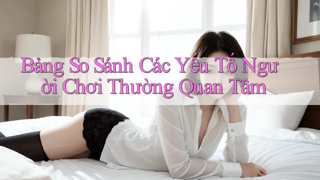 Bảng So Sánh Các Yếu Tố Người Chơi Thường Quan Tâm
