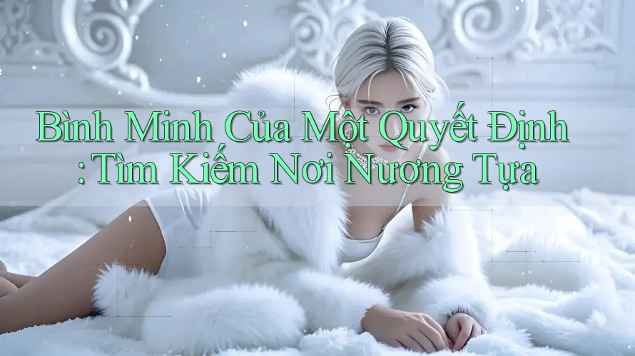 Bình Minh Của Một Quyết Định: Tìm Kiếm Nơi Nương Tựa Bình Minh Của Một Quyết Định: Tìm Kiếm Nơi Nương Tựa