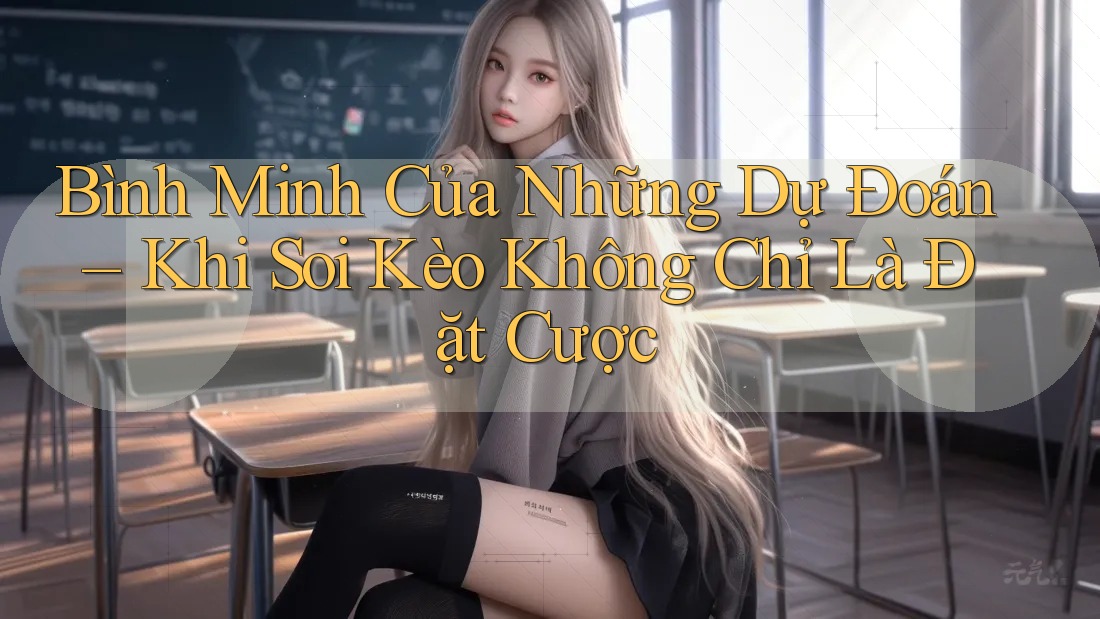 Bình Minh Của Những Dự Đoán – Khi Soi Kèo Không Chỉ Là Đặt Cược Bình Minh Của Những Dự Đoán – Khi Soi Kèo Không Chỉ Là Đặt Cược