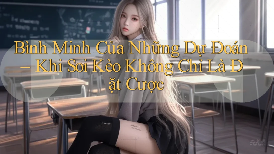 Bình Minh Của Những Dự Đoán – Khi Soi Kèo Không Chỉ Là Đặt Cược Bình Minh Của Những Dự Đoán – Khi Soi Kèo Không Chỉ Là Đặt Cược
