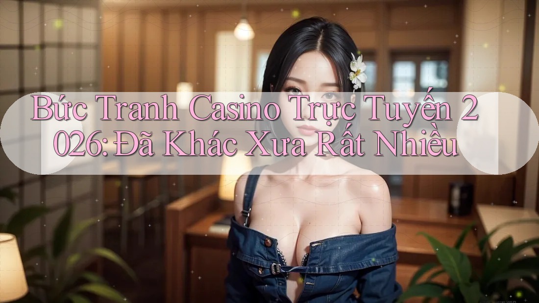 Bức Tranh Casino Trực Tuyến 2026: Đã Khác Xưa Rất Nhiều Bức Tranh Casino Trực Tuyến 2026: Đã Khác Xưa Rất Nhiều