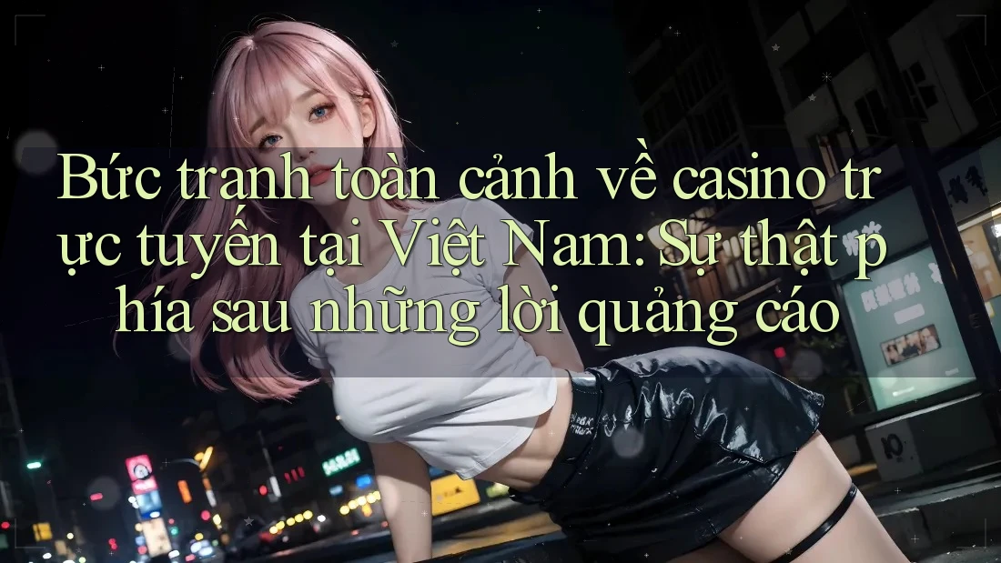 Bức tranh toàn cảnh về casino trực tuyến tại Việt Nam: Sự thật phía sau những lời quảng cáo Bức tranh toàn cảnh về casino trực tuyến tại Việt Nam: Sự thật phía sau những lời quảng cáo
