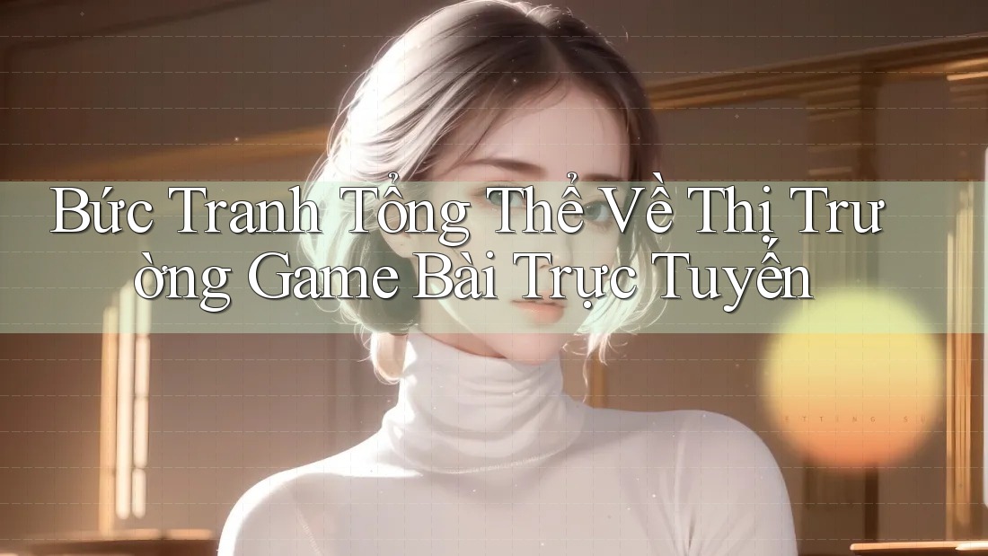 Bức Tranh Tổng Thể Về Thị Trường Game Bài Trực Tuyến Bức Tranh Tổng Thể Về Thị Trường Game Bài Trực Tuyến