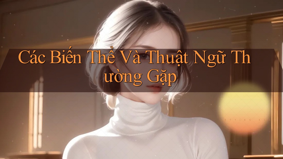 Các Biến Thể Và Thuật Ngữ Thường Gặp Các Biến Thể Và Thuật Ngữ Thường Gặp