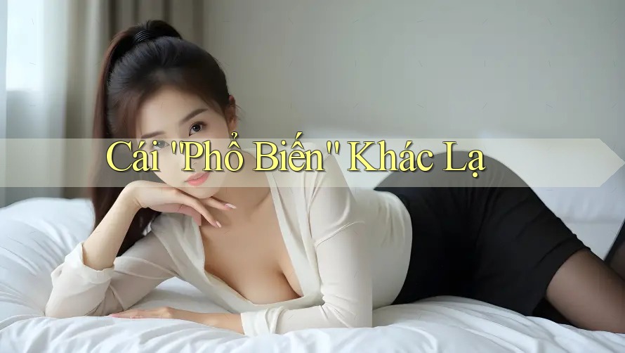 Cái “Phổ Biến” Khác Lạ Cái “Phổ Biến” Khác Lạ