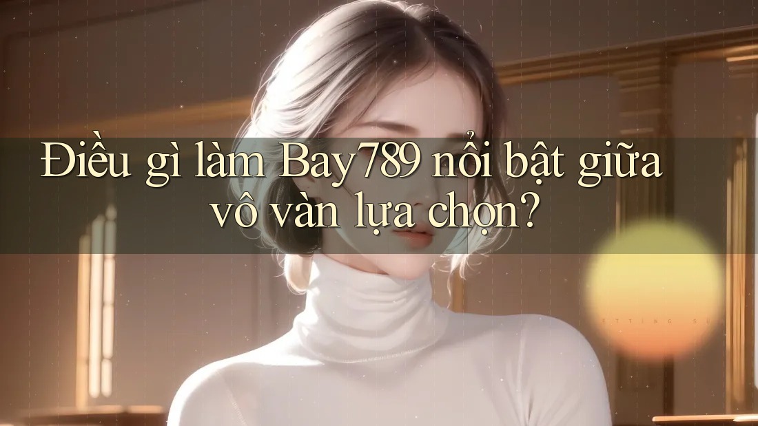 Điều gì làm Bay789 nổi bật giữa vô vàn lựa chọn? Điều gì làm Bay789 nổi bật giữa vô vàn lựa chọn?