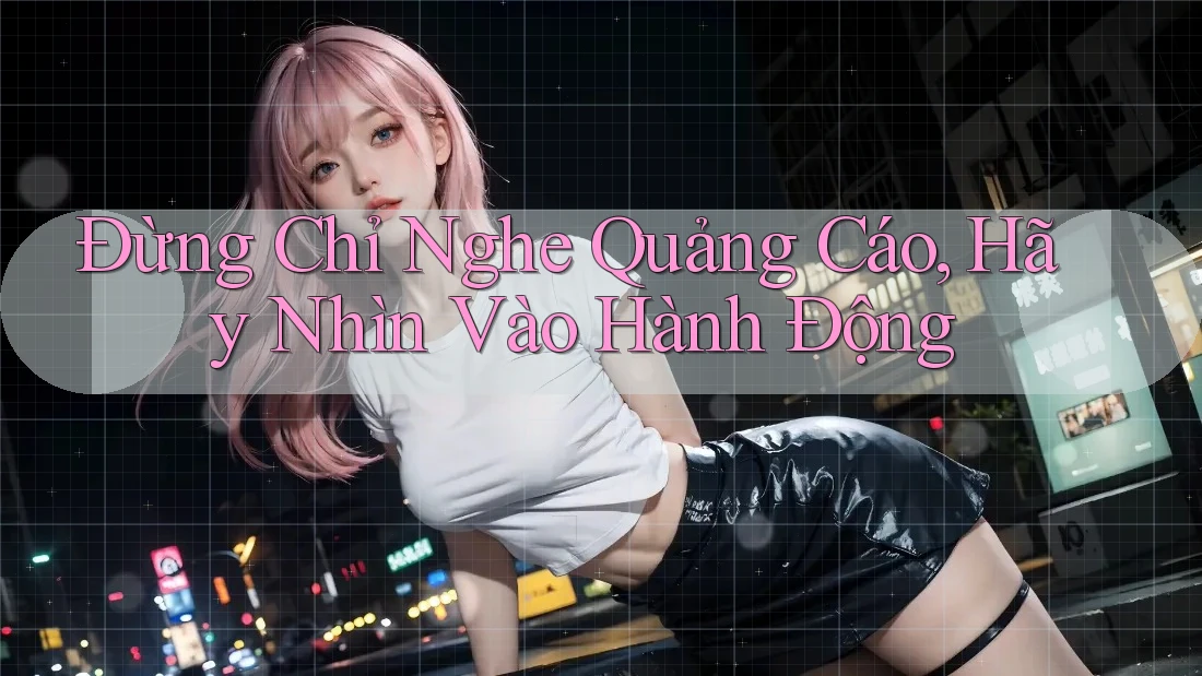 Đừng Chỉ Nghe Quảng Cáo, Hãy Nhìn Vào Hành Động Đừng Chỉ Nghe Quảng Cáo, Hãy Nhìn Vào Hành Động