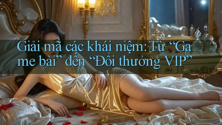 Giải mã các khái niệm: Từ “Game bài” đến “Đổi thưởng VIP” Giải mã các khái niệm: Từ “Game bài” đến “Đổi thưởng VIP”