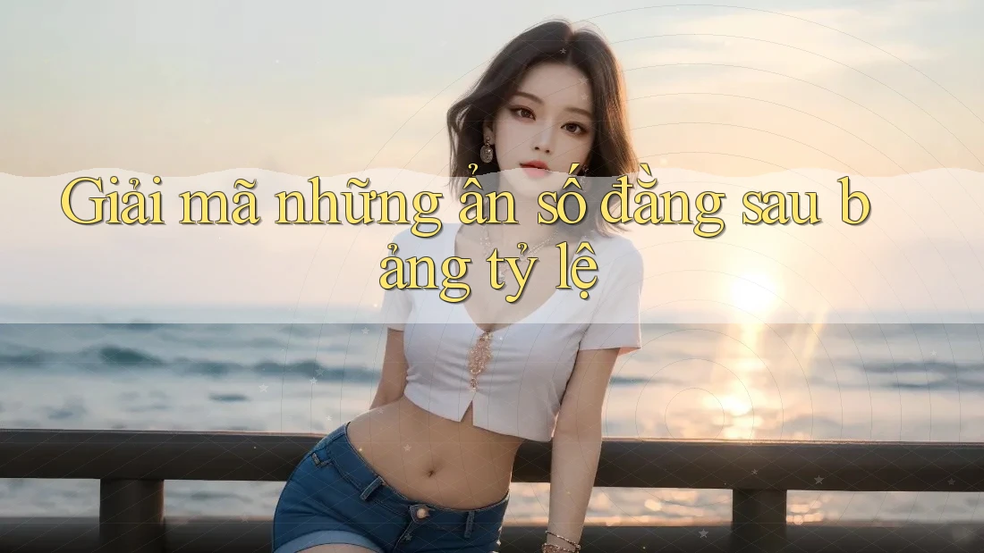 Giải mã những ẩn số đằng sau bảng tỷ lệ Giải mã những ẩn số đằng sau bảng tỷ lệ