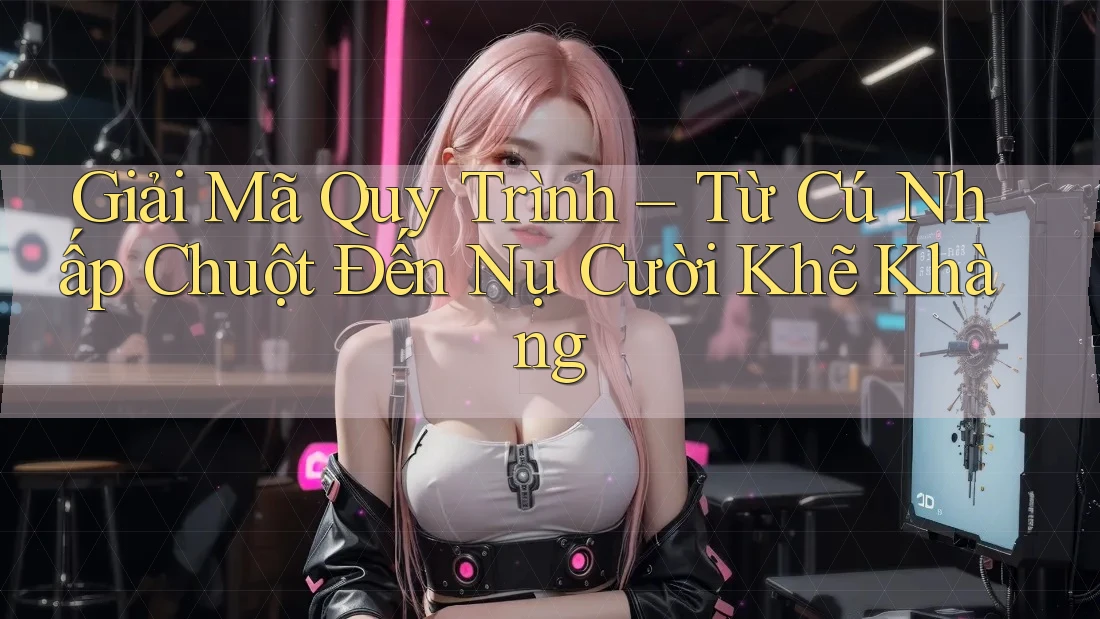 Giải Mã Quy Trình – Từ Cú Nhấp Chuột Đến Nụ Cười Khẽ Khàng Giải Mã Quy Trình – Từ Cú Nhấp Chuột Đến Nụ Cười Khẽ Khàng