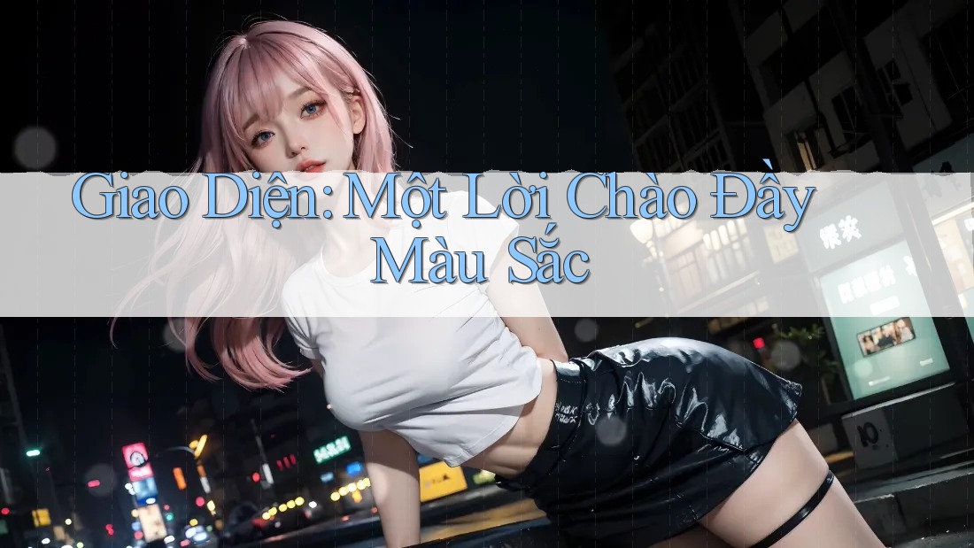 Giao Diện: Một Lời Chào Đầy Màu Sắc