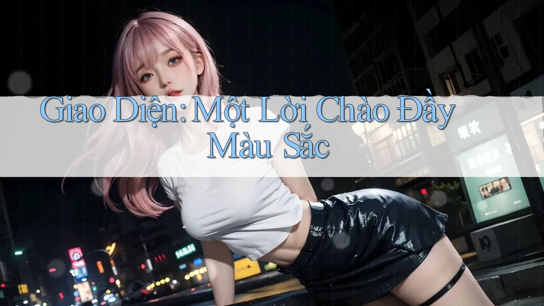 Giao Diện: Một Lời Chào Đầy Màu Sắc