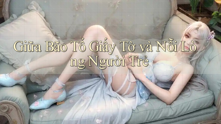 Giữa Bão Tố Giấy Tờ và Nỗi Lòng Người Trẻ Giữa Bão Tố Giấy Tờ và Nỗi Lòng Người Trẻ