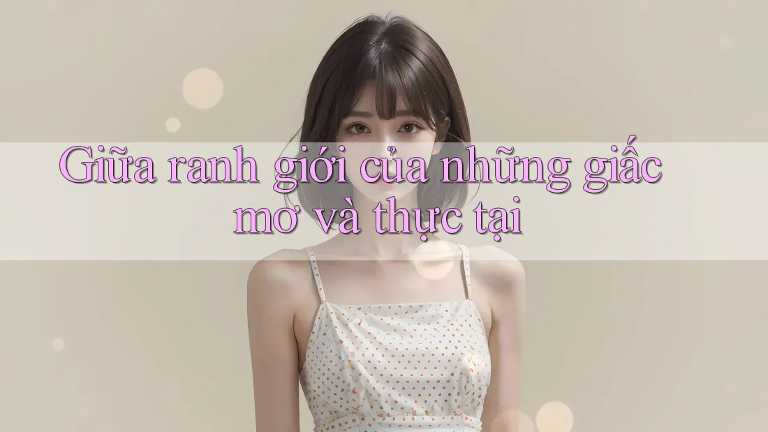 Giữa ranh giới của những giấc mơ và thực tại Giữa ranh giới của những giấc mơ và thực tại