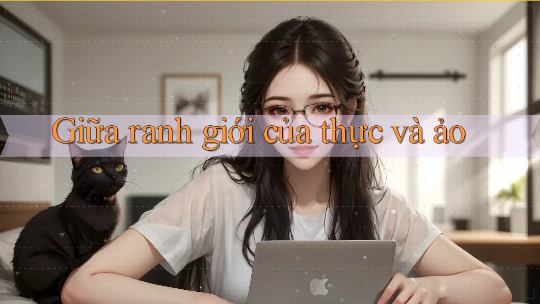 Giữa ranh giới của thực và ảo Giữa ranh giới của thực và ảo