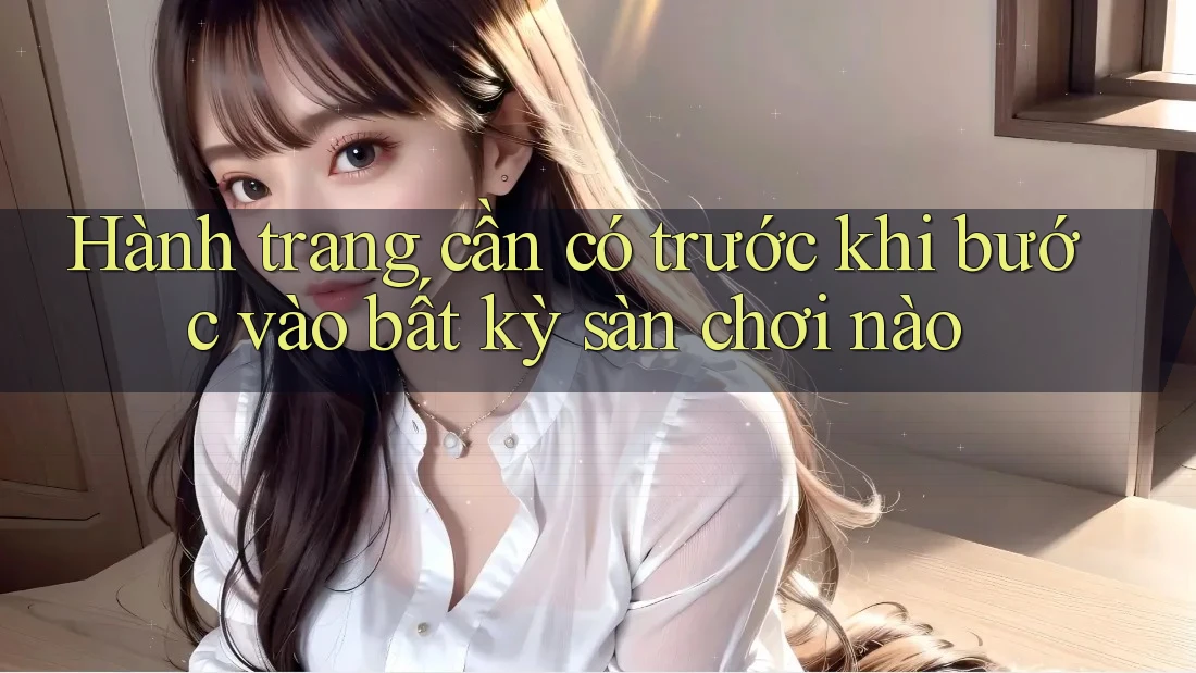 Hành trang cần có trước khi bước vào bất kỳ sàn chơi nào