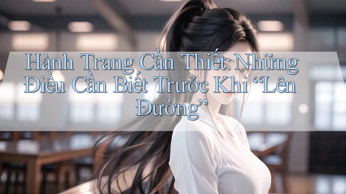 Hành Trang Cần Thiết: Những Điều Cần Biết Trước Khi “Lên Đường” Hành Trang Cần Thiết: Những Điều Cần Biết Trước Khi “Lên Đường”