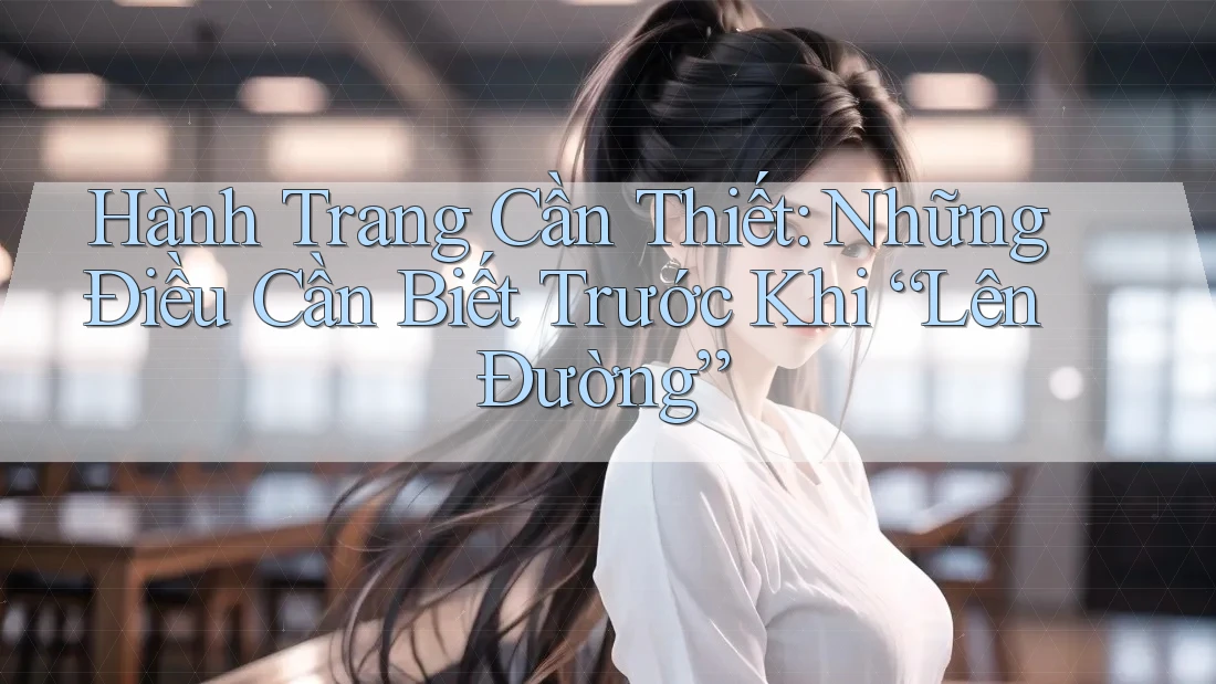 Hành Trang Cần Thiết: Những Điều Cần Biết Trước Khi “Lên Đường” Hành Trang Cần Thiết: Những Điều Cần Biết Trước Khi “Lên Đường”