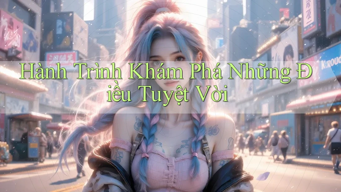 Hành Trình Khám Phá Những Điều Tuyệt Vời Hành Trình Khám Phá Những Điều Tuyệt Vời