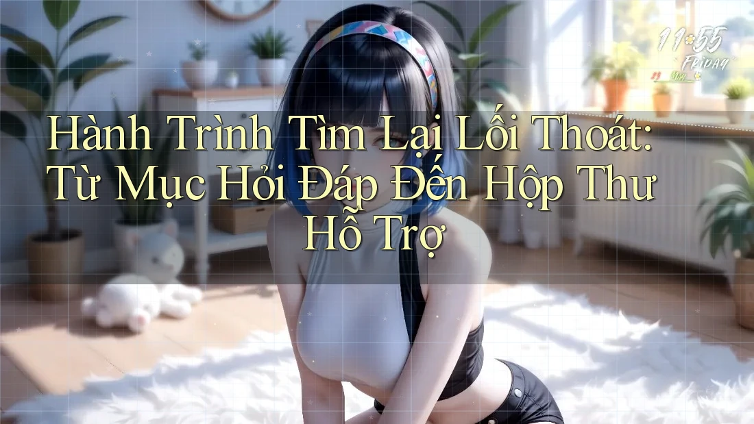 Hành Trình Tìm Lại Lối Thoát: Từ Mục Hỏi Đáp Đến Hộp Thư Hỗ Trợ Hành Trình Tìm Lại Lối Thoát: Từ Mục Hỏi Đáp Đến Hộp Thư Hỗ Trợ