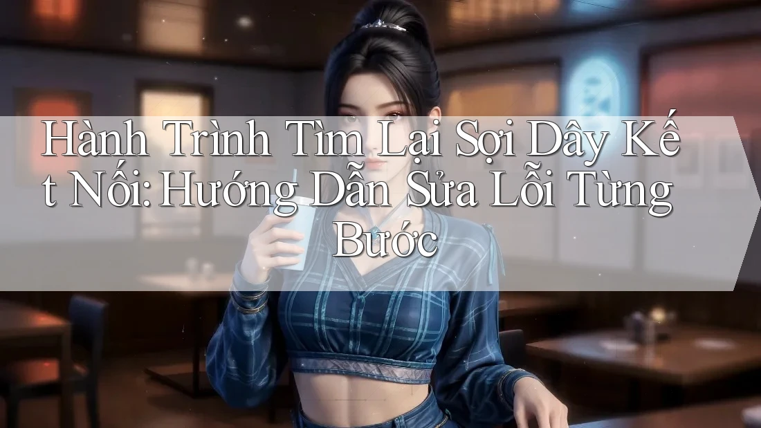 Hành Trình Tìm Lại Sợi Dây Kết Nối: Hướng Dẫn Sửa Lỗi Từng Bước Hành Trình Tìm Lại Sợi Dây Kết Nối: Hướng Dẫn Sửa Lỗi Từng Bước