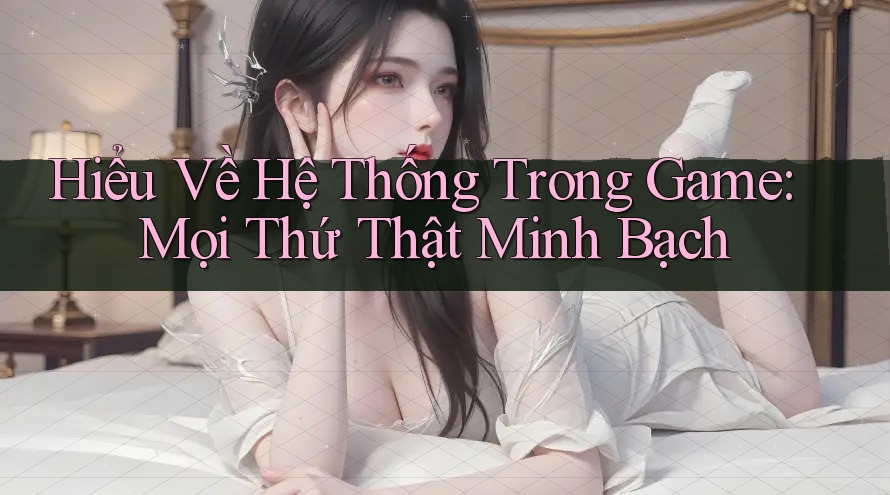 Hiểu Về Hệ Thống Trong Game: Mọi Thứ Thật Minh Bạch Hiểu Về Hệ Thống Trong Game: Mọi Thứ Thật Minh Bạch