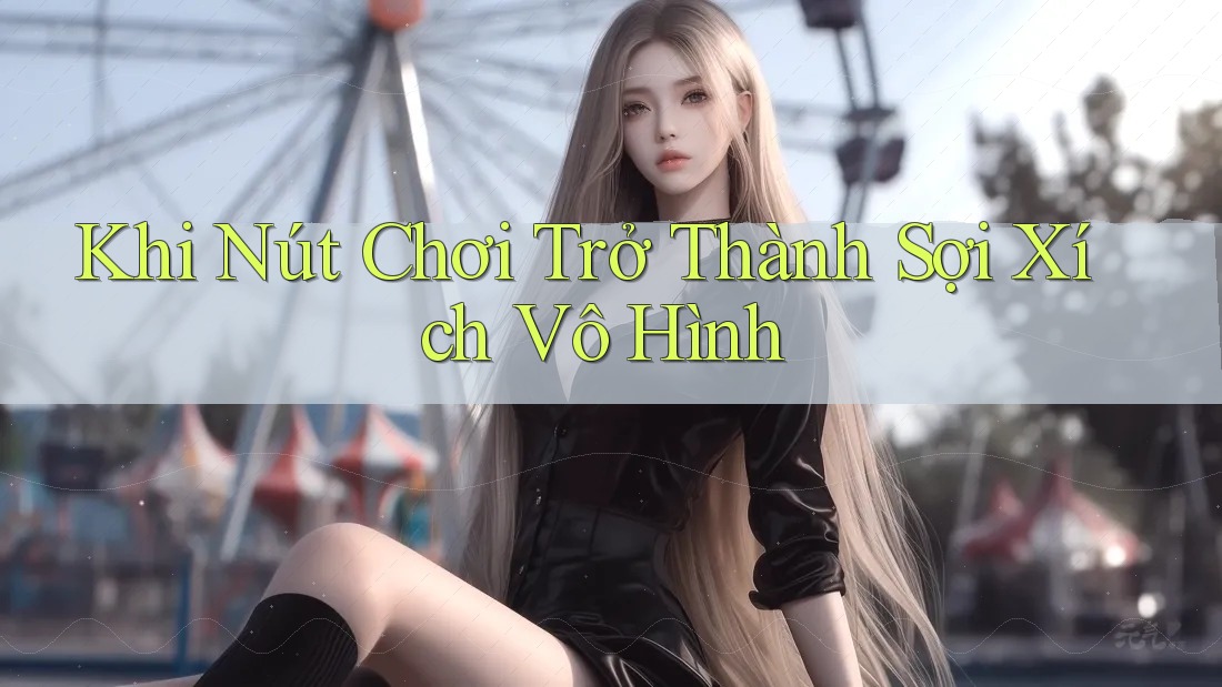 Khi Nút Chơi Trở Thành Sợi Xích Vô Hình Khi Nút Chơi Trở Thành Sợi Xích Vô Hình