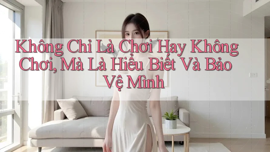 Không Chỉ Là Chơi Hay Không Chơi, Mà Là Hiểu Biết Và Bảo Vệ Mình Không Chỉ Là Chơi Hay Không Chơi, Mà Là Hiểu Biết Và Bảo Vệ Mình