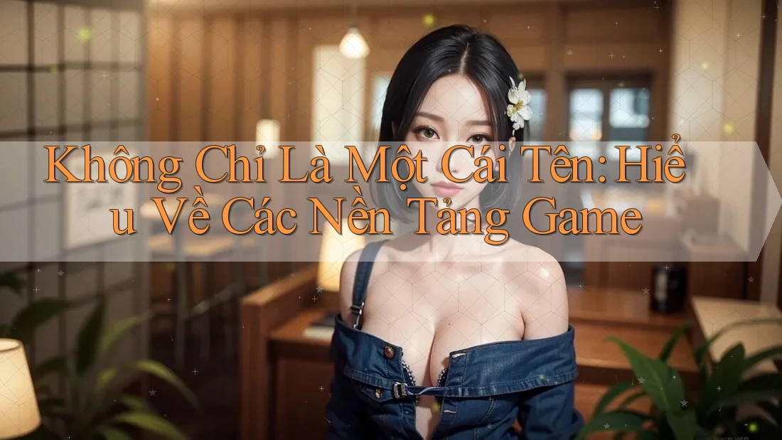Không Chỉ Là Một Cái Tên: Hiểu Về Các Nền Tảng Game Không Chỉ Là Một Cái Tên: Hiểu Về Các Nền Tảng Game