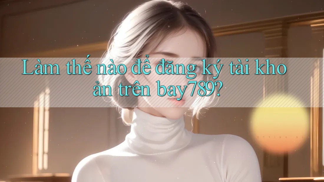Làm thế nào để đăng ký tài khoản trên bay789? Làm thế nào để đăng ký tài khoản trên bay789?