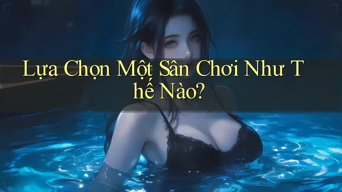 Lựa Chọn Một Sân Chơi Như Thế Nào? Lựa Chọn Một Sân Chơi Như Thế Nào?