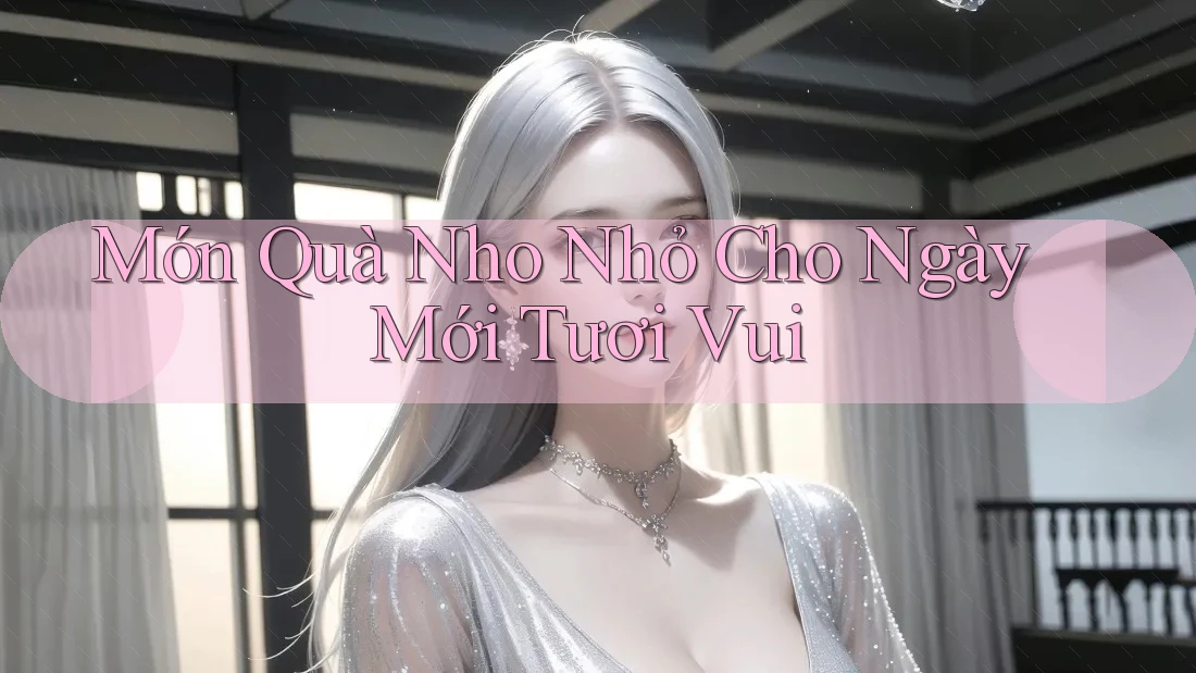 Món Quà Nho Nhỏ Cho Ngày Mới Tươi Vui Món Quà Nho Nhỏ Cho Ngày Mới Tươi Vui