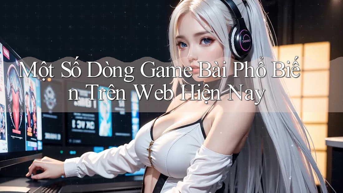 Một Số Dòng Game Bài Phổ Biến Trên Web Hiện Nay