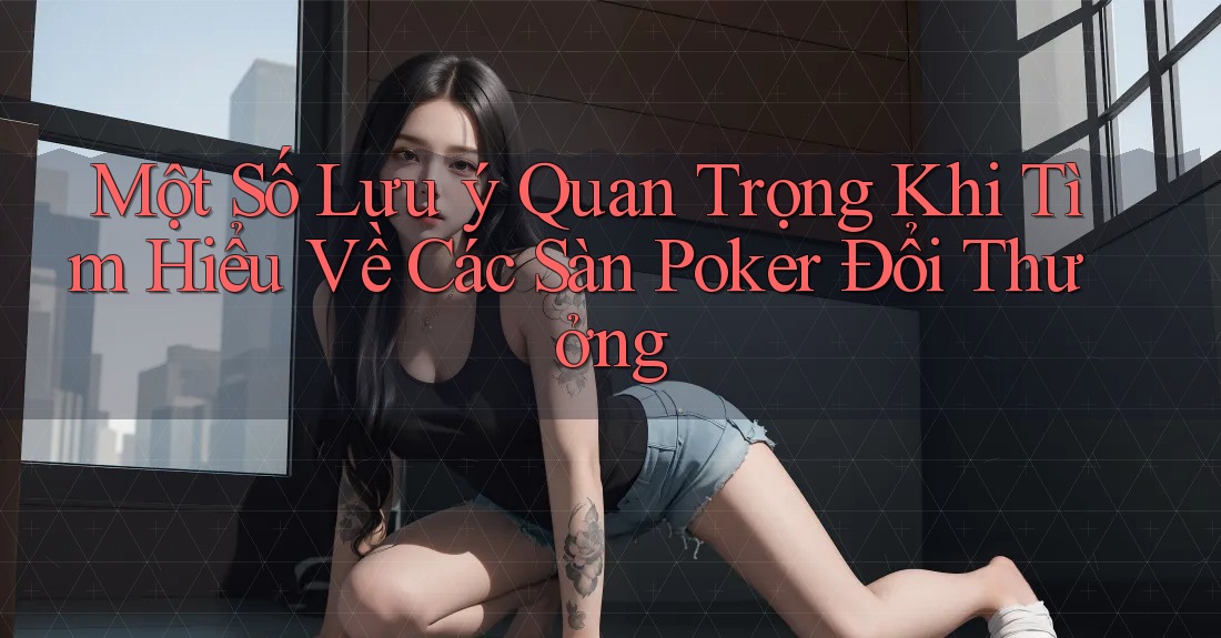 Một Số Lưu ý Quan Trọng Khi Tìm Hiểu Về Các Sàn Poker Đổi Thưởng Một Số Lưu ý Quan Trọng Khi Tìm Hiểu Về Các Sàn Poker Đổi Thưởng