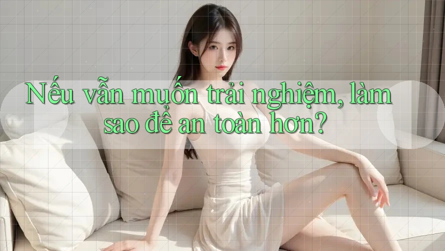 Nếu vẫn muốn trải nghiệm, làm sao để an toàn hơn?