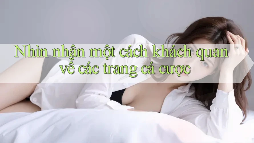 Nhìn nhận một cách khách quan về các trang cá cược Nhìn nhận một cách khách quan về các trang cá cược