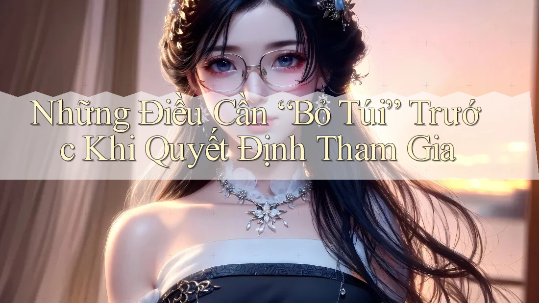Những Điều Cần “Bỏ Túi” Trước Khi Quyết Định Tham Gia Những Điều Cần “Bỏ Túi” Trước Khi Quyết Định Tham Gia