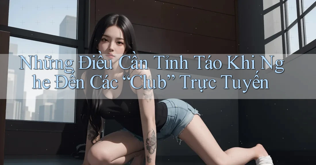 Những Điều Cần Tỉnh Táo Khi Nghe Đến Các “Club” Trực Tuyến Những Điều Cần Tỉnh Táo Khi Nghe Đến Các “Club” Trực Tuyến