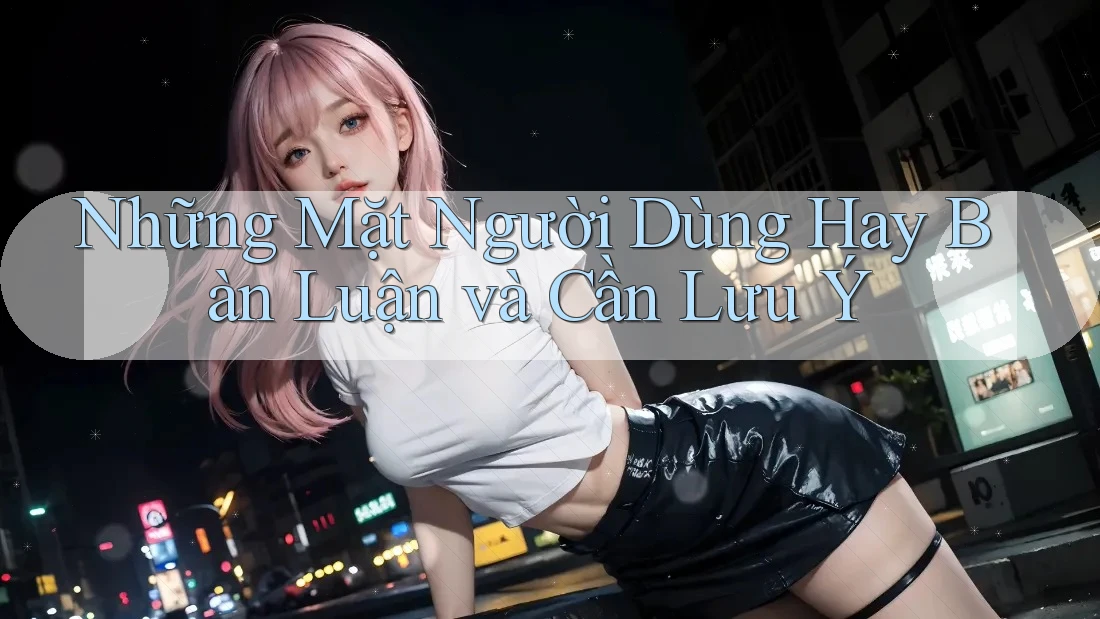 Những Mặt Người Dùng Hay Bàn Luận và Cần Lưu Ý Những Mặt Người Dùng Hay Bàn Luận và Cần Lưu Ý