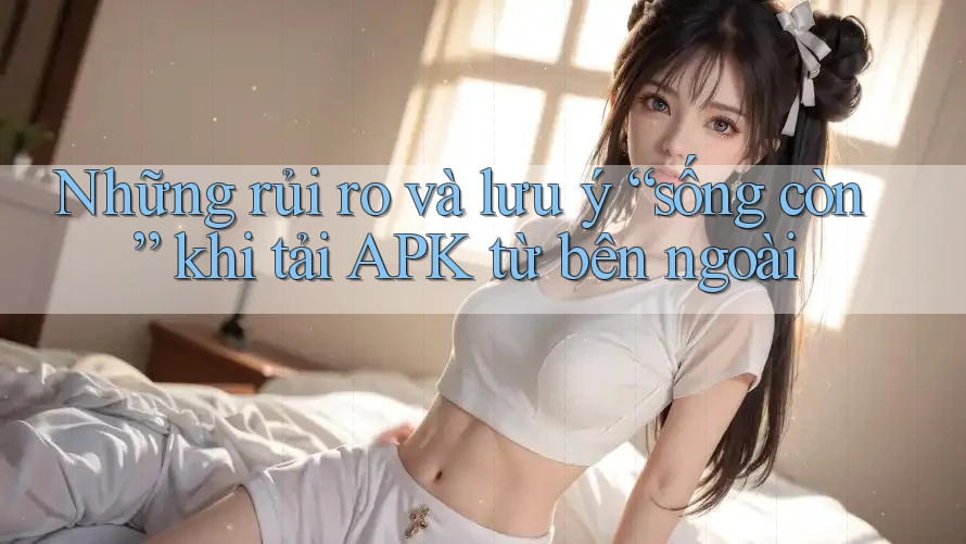 Những rủi ro và lưu ý “sống còn” khi tải APK từ bên ngoài