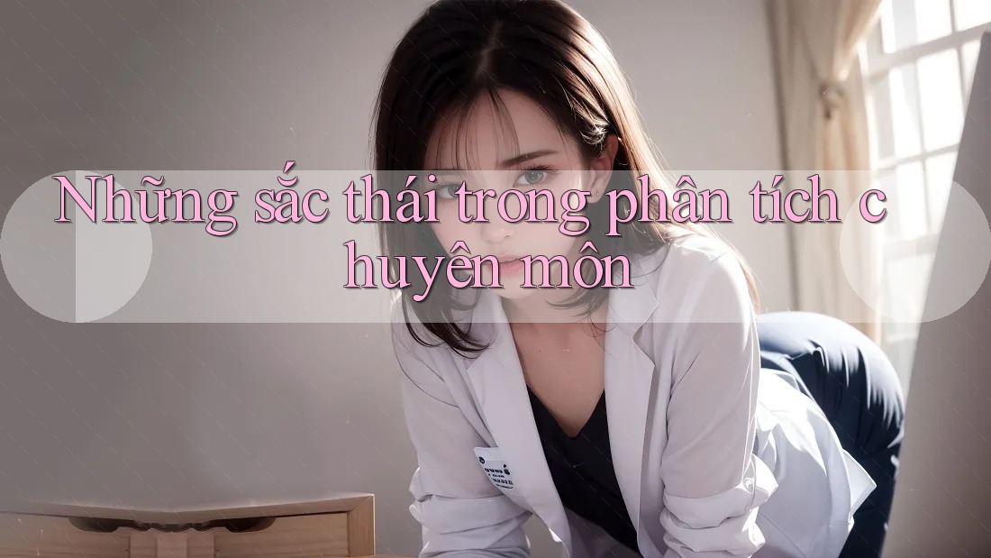 Những sắc thái trong phân tích chuyên môn Những sắc thái trong phân tích chuyên môn