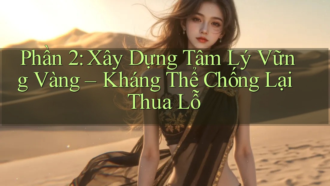 Phần 2: Xây Dựng Tâm Lý Vững Vàng – Kháng Thể Chống Lại Thua Lỗ Phần 2: Xây Dựng Tâm Lý Vững Vàng – Kháng Thể Chống Lại Thua Lỗ