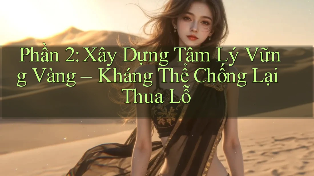 Phần 2: Xây Dựng Tâm Lý Vững Vàng – Kháng Thể Chống Lại Thua Lỗ Phần 2: Xây Dựng Tâm Lý Vững Vàng – Kháng Thể Chống Lại Thua Lỗ