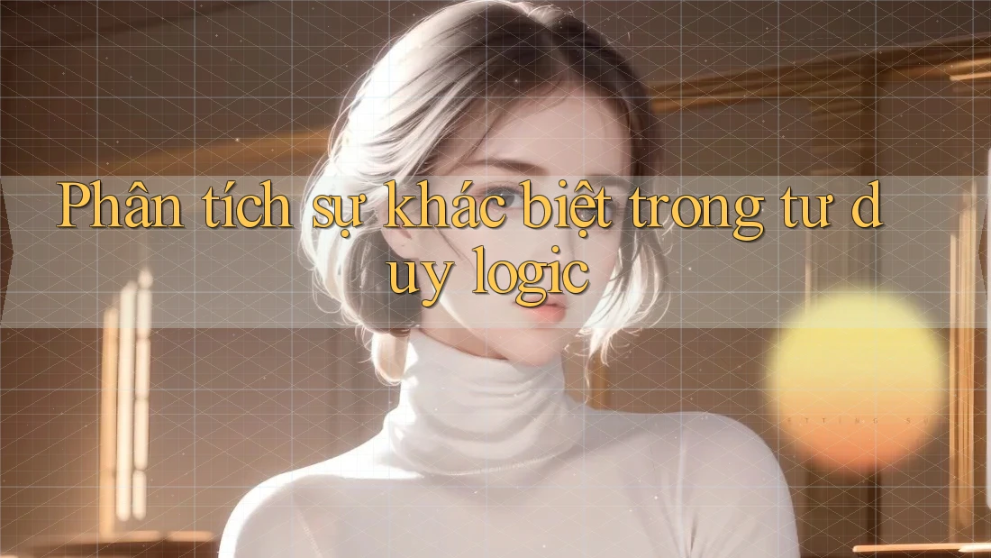 Phân tích sự khác biệt trong tư duy logic Phân tích sự khác biệt trong tư duy logic